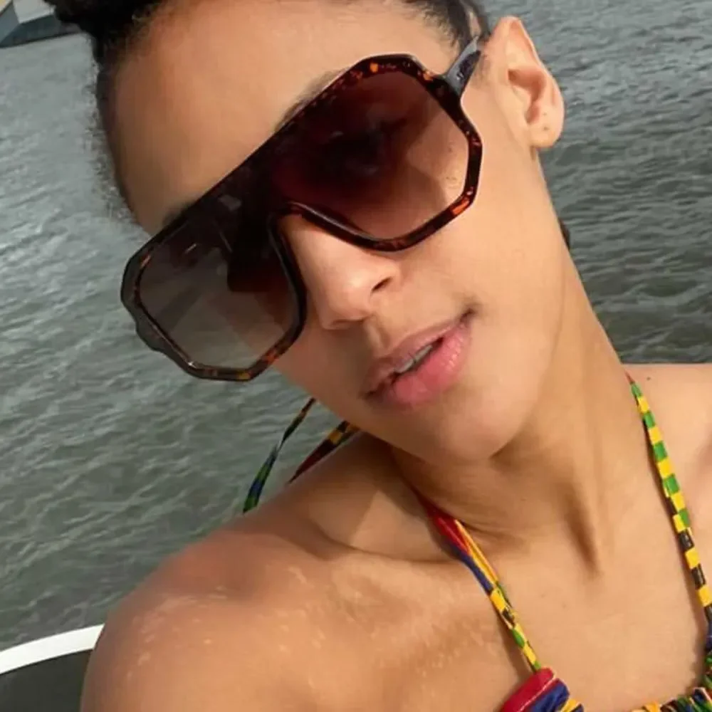 Transparent Free People  River Sunglasses Tortoise